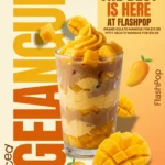 Iced Mango Gelato Coffee - FlashPop Summer Drink